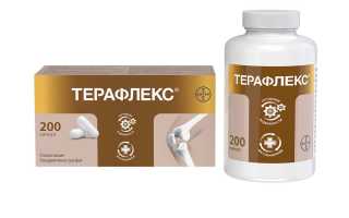 Терафлекс — инструкция и цена