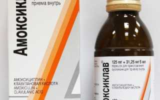 Правильная дозировка Амоксиклава