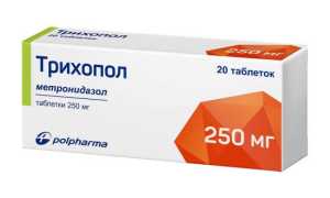 Трихопол — инструкция и цена