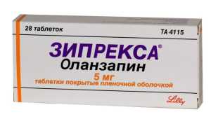 Зипрекса — инструкция и цена