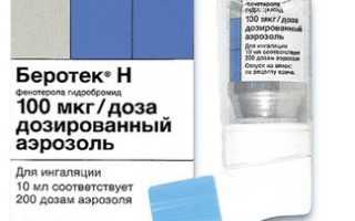 Беротек — инструкция и цена