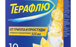 ТераФлю — инструкция и цена