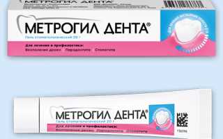 Метрогил Дента — инструкция и цена